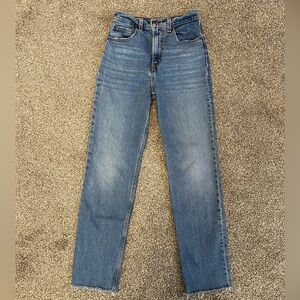 Levi’s 70s high slim straight, size 25
